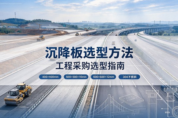 随州沉降板选择方法