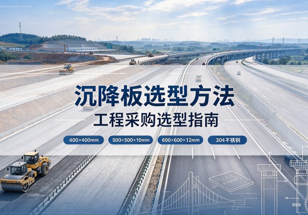 随州沉降板选择方法