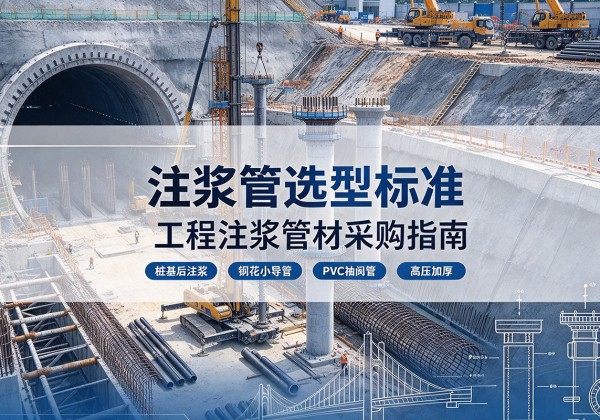 随州注浆管选型标准